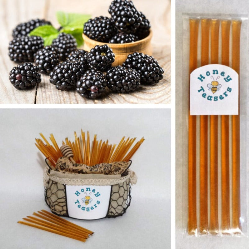 5 Pack Blackberry Honey Sticks