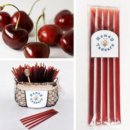 5 Pack Cherry Honey Snack Sticks