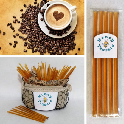 5 Pack Coffee Honey Snack Sticks