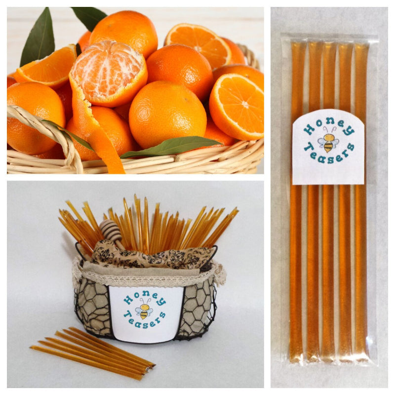 5 Pack Orange Honey Snack Sticks